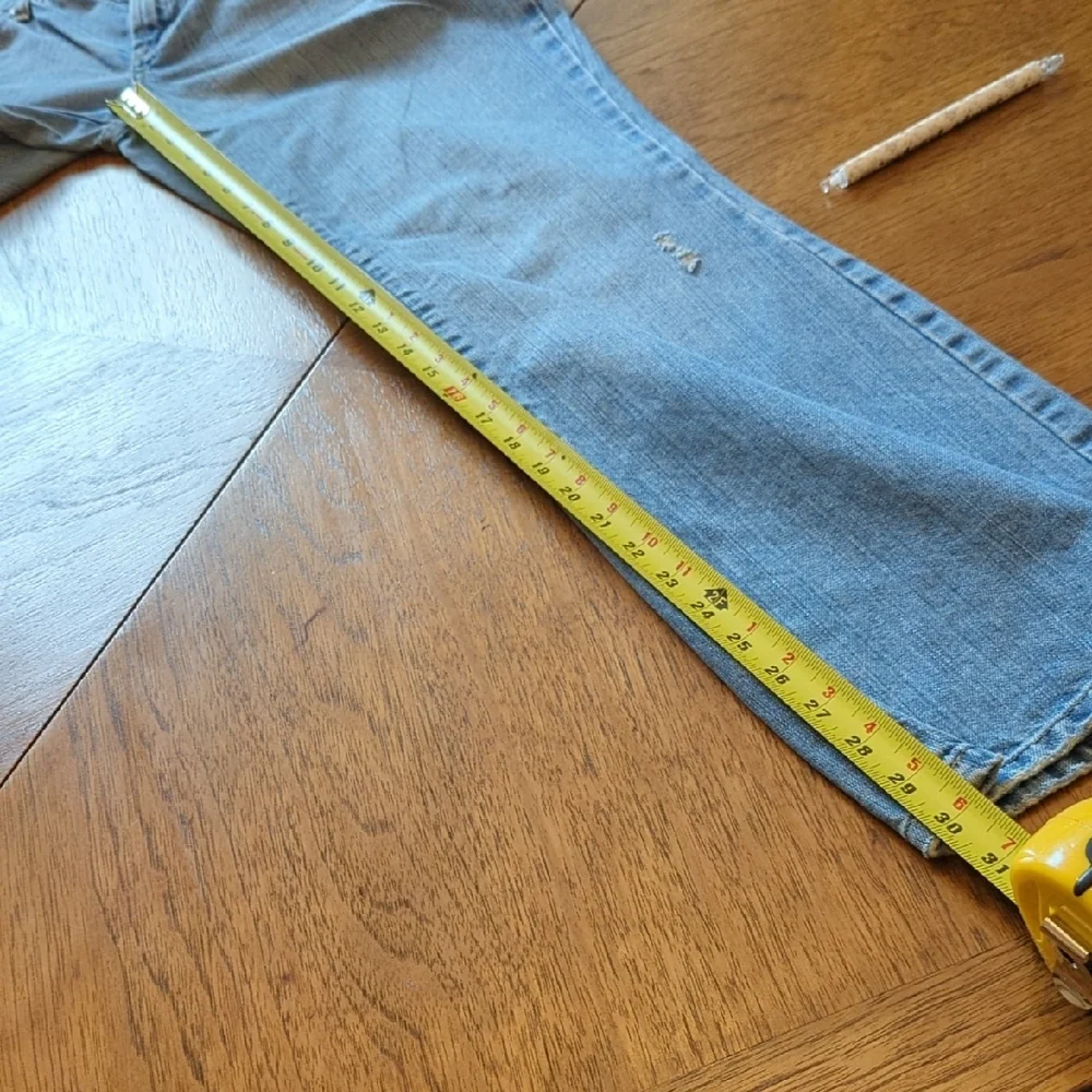 Y2K American Eagle Outfitters Hipster Skinny Flare Jeans - Picture 9 of 9